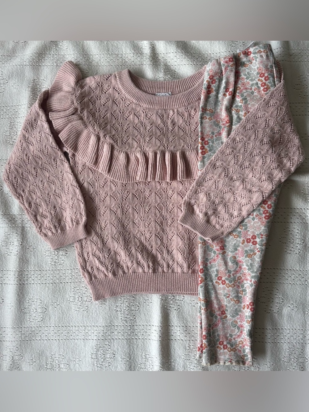 Jamie Kay + H&M Adorables 3T–4T | Ruffle Sweater Set